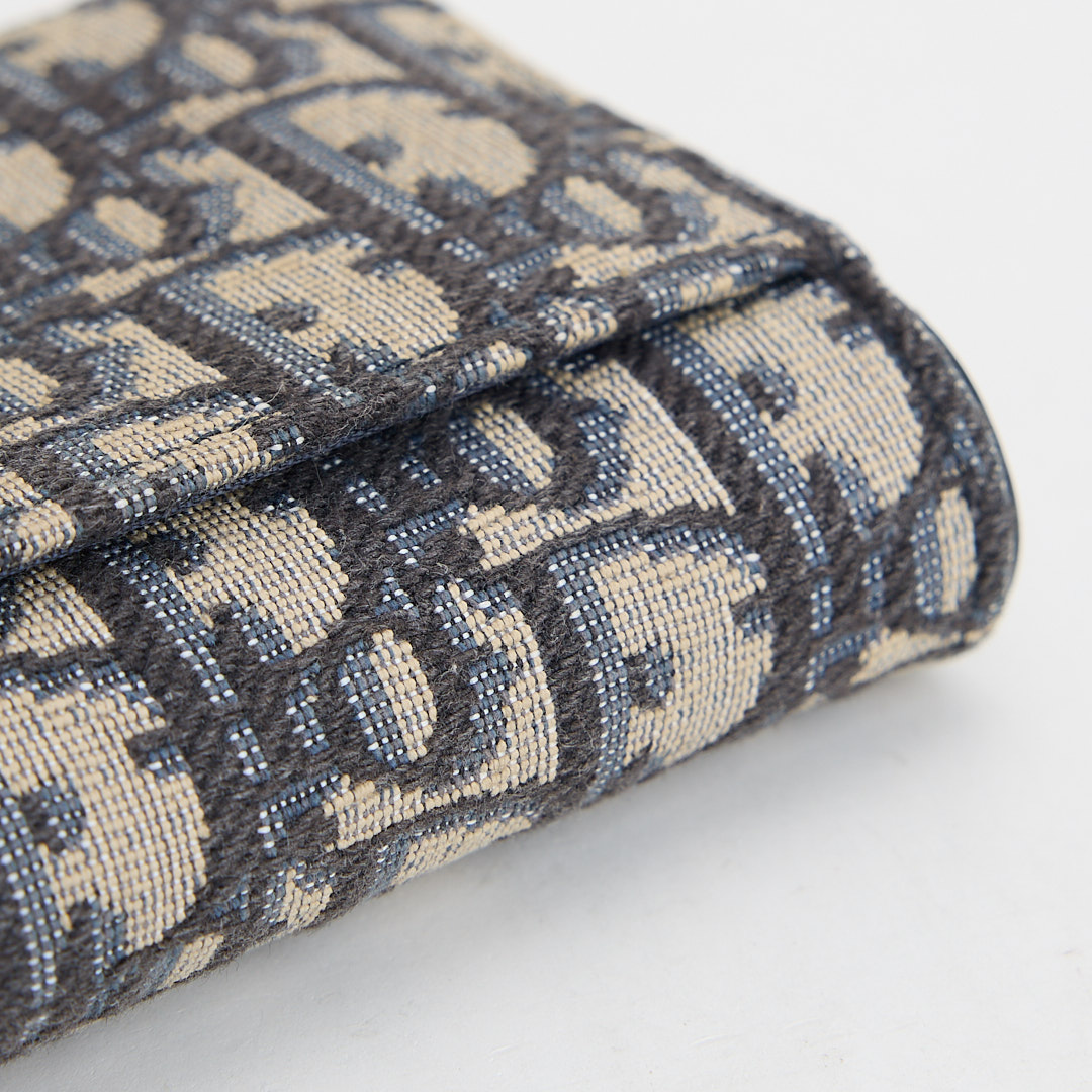 二手Dior saddle 馬鞍短夾/老花:圖片 13