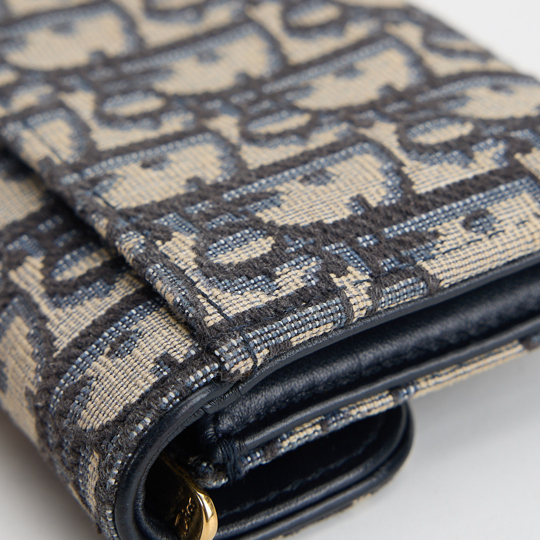 二手Dior saddle 馬鞍短夾/老花:圖片 12