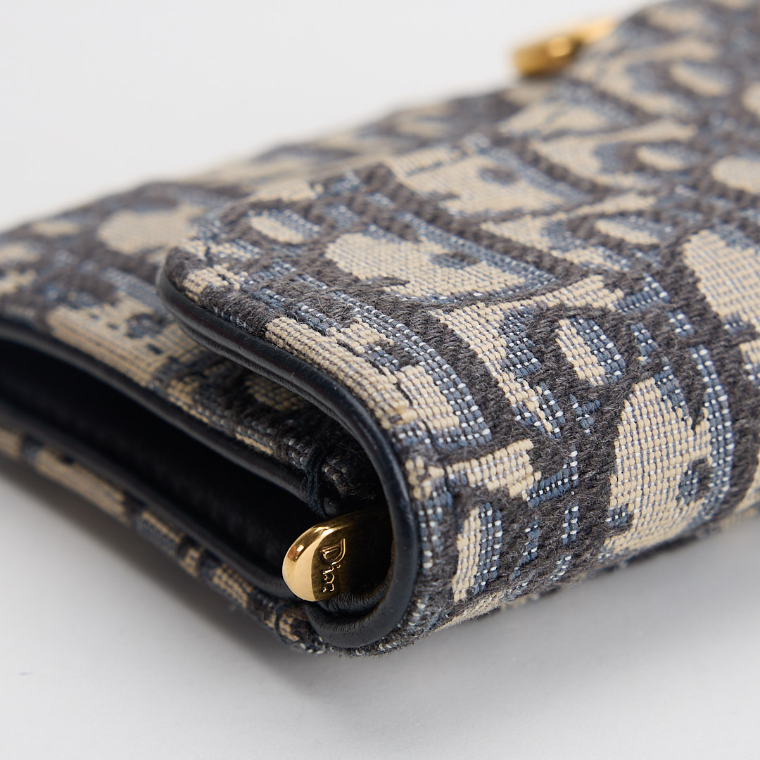 二手Dior saddle 馬鞍短夾/老花:圖片 10