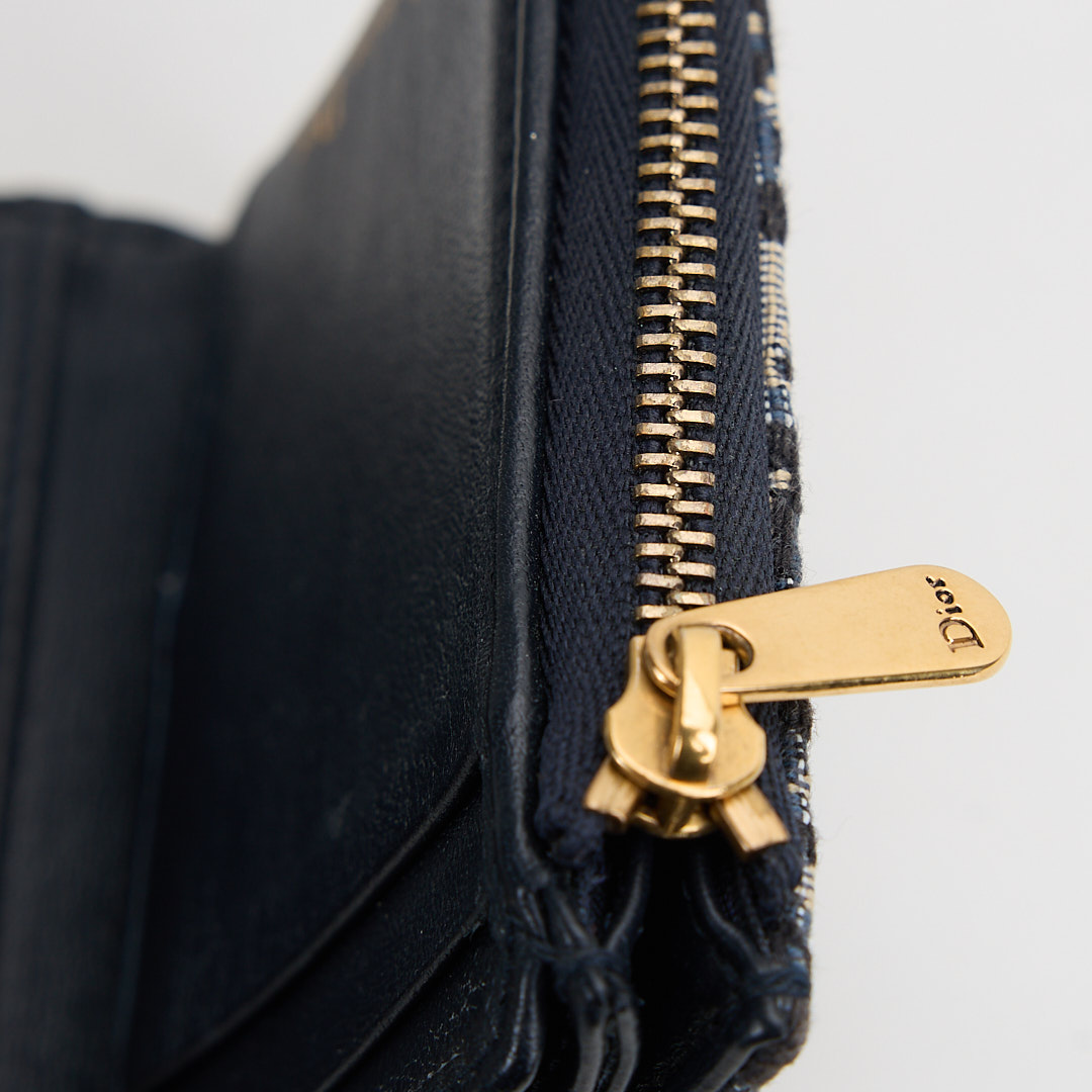 二手Dior saddle 馬鞍短夾/老花:圖片 21