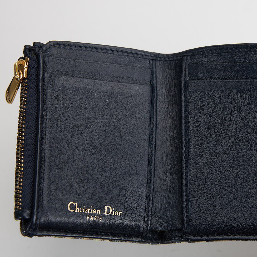 二手Dior saddle 馬鞍短夾/老花:圖片 18