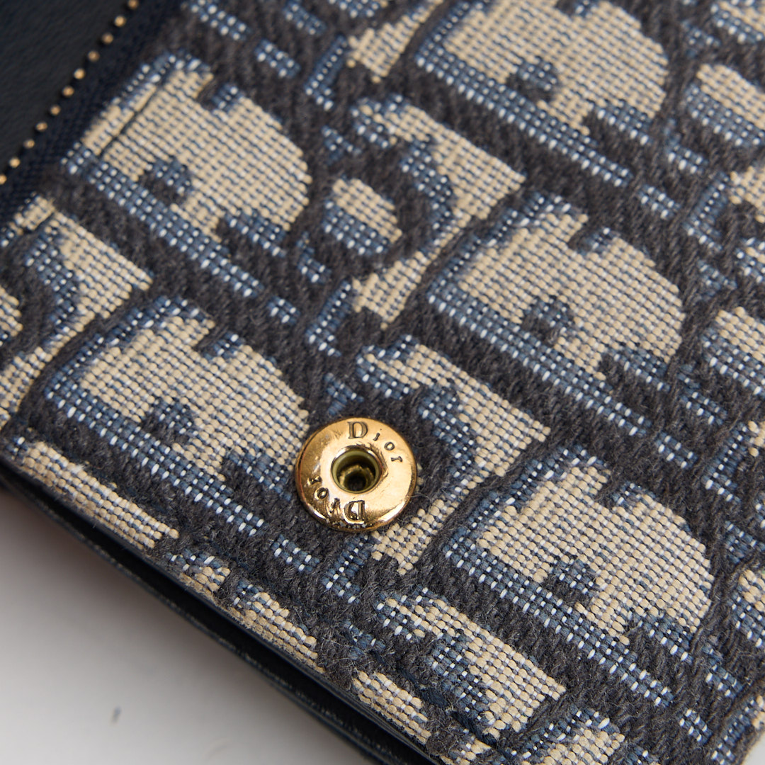 二手Dior saddle 馬鞍短夾/老花:圖片 17