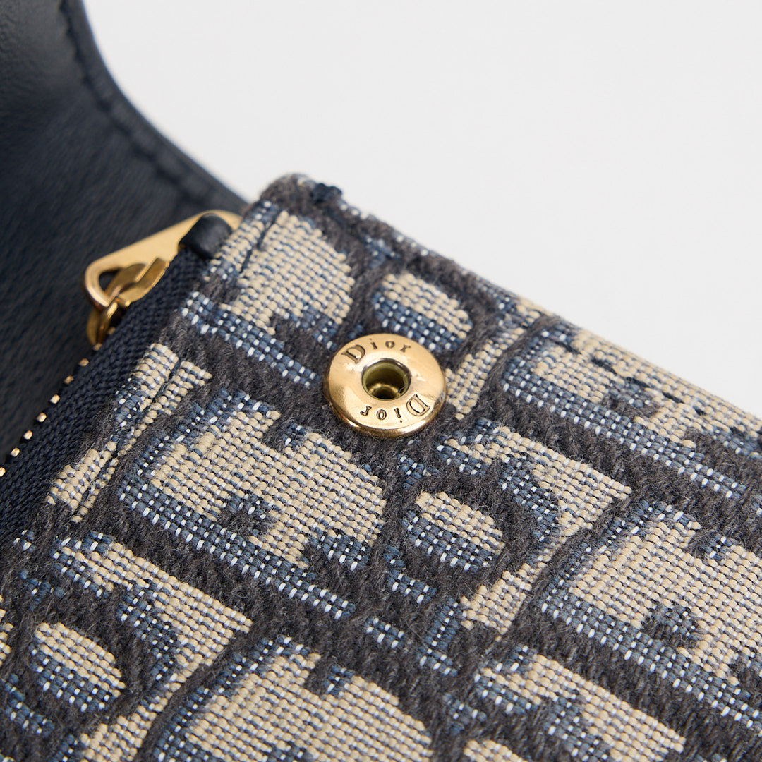 二手Dior saddle 馬鞍短夾/老花:圖片 16