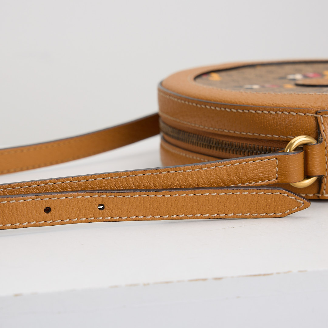 二手Gucci Disney米奇圓餅斜背包:圖片 4