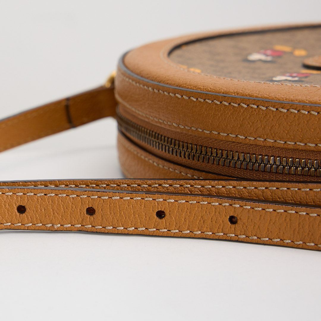 二手Gucci Disney米奇圓餅斜背包:圖片 6