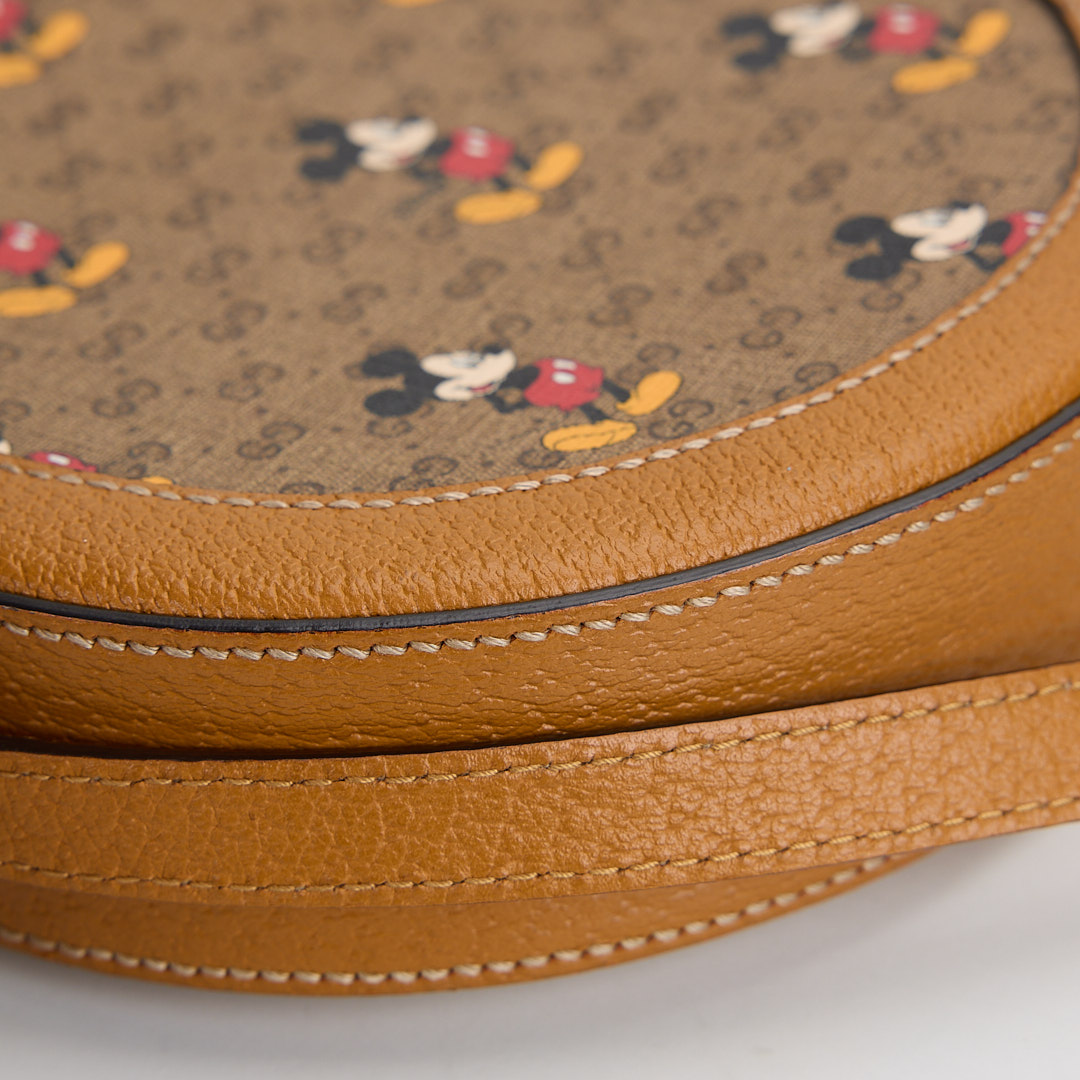 二手Gucci Disney米奇圓餅斜背包:圖片 7