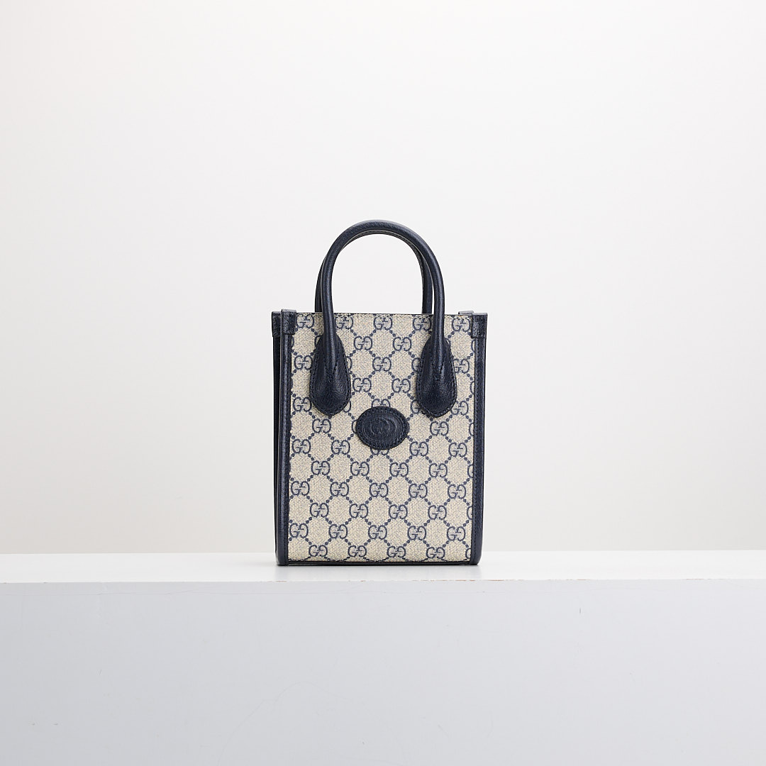 二手Gucci retro mini tote琴譜包