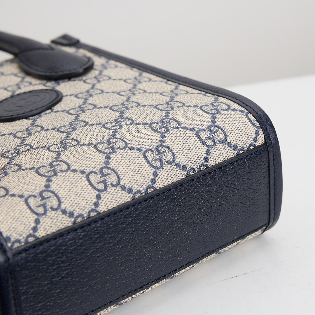 二手Gucci retro mini tote琴譜包:圖片 7