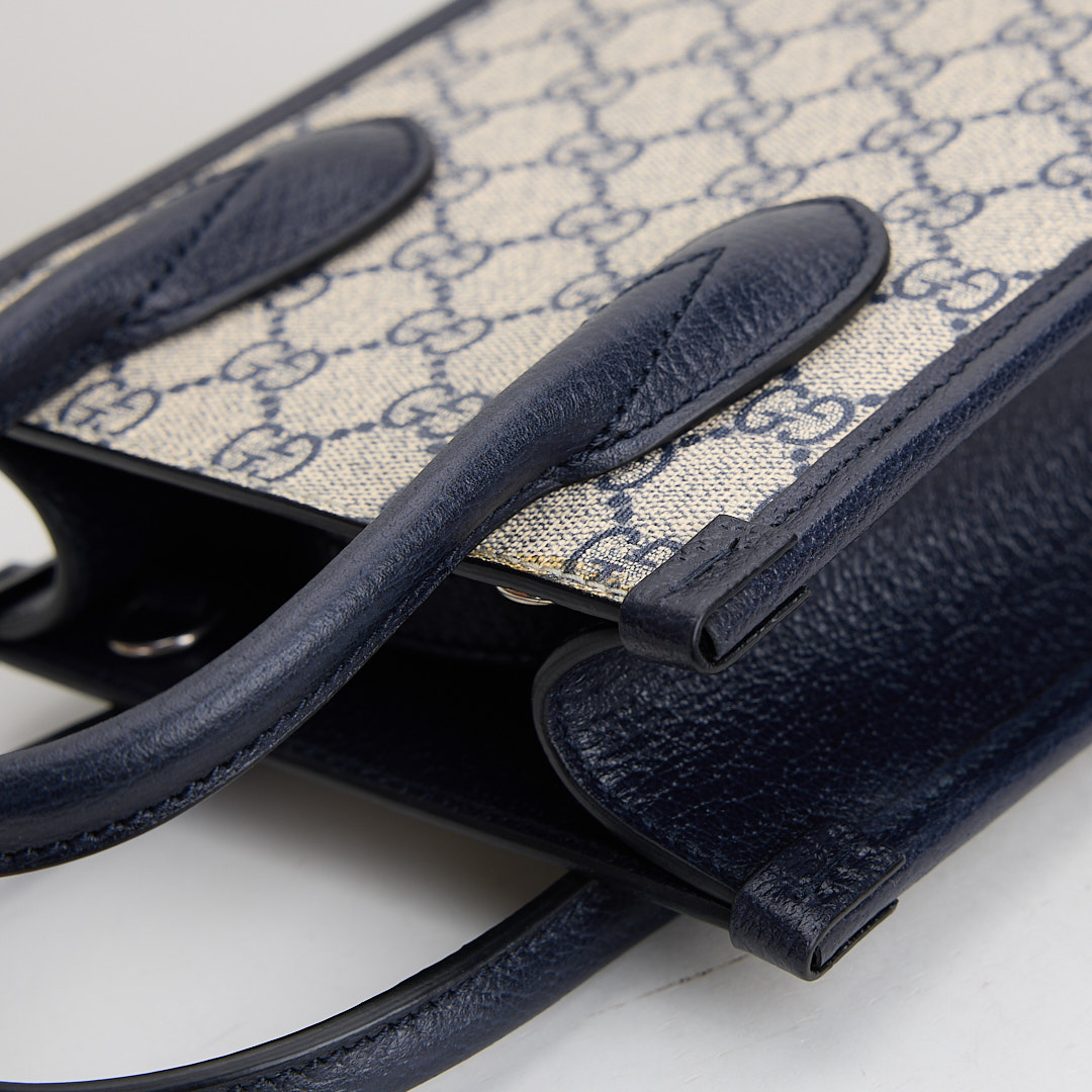 二手Gucci retro mini tote琴譜包:圖片 8