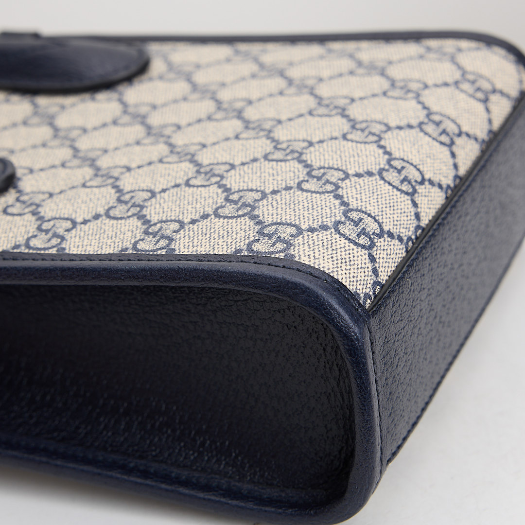 二手Gucci retro mini tote琴譜包:圖片 9