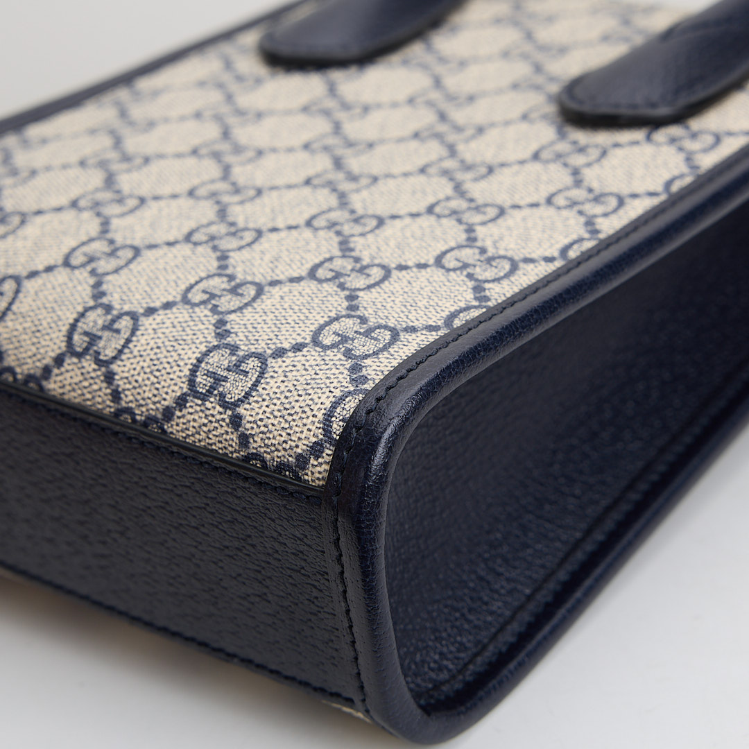 二手Gucci retro mini tote琴譜包:圖片 11