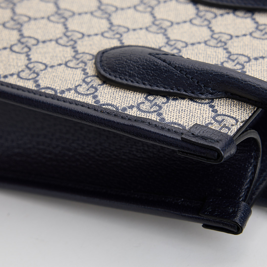 二手Gucci retro mini tote琴譜包:圖片 12