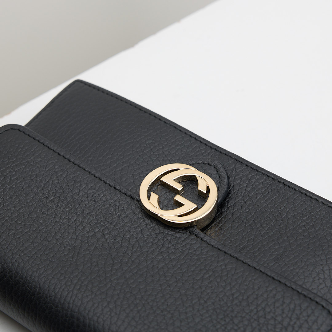 二手Gucci woc 鍊包/黑金:圖片 14