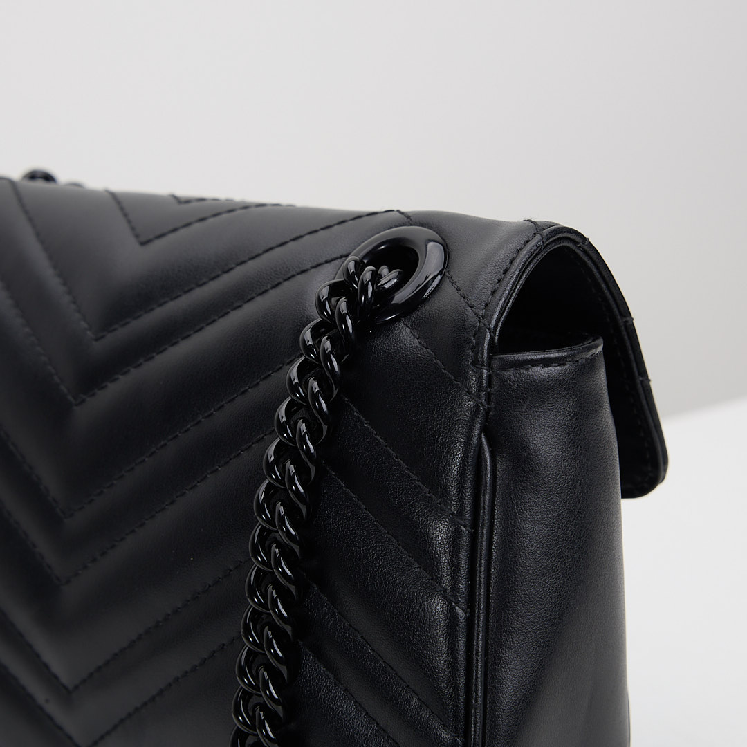 二手Gucci marmont 22 so black:圖片 11