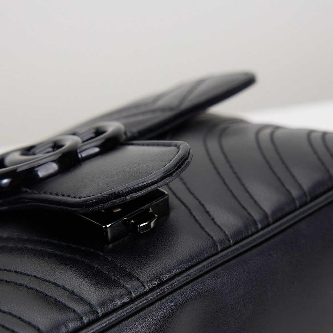 二手Gucci marmont 22 so black:圖片 5