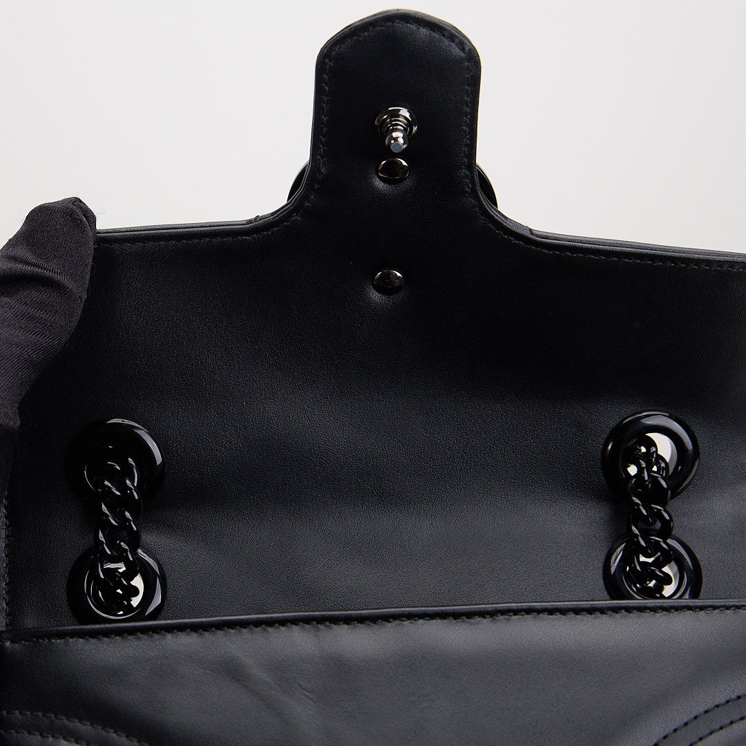 二手Gucci marmont 22 so black:圖片 18