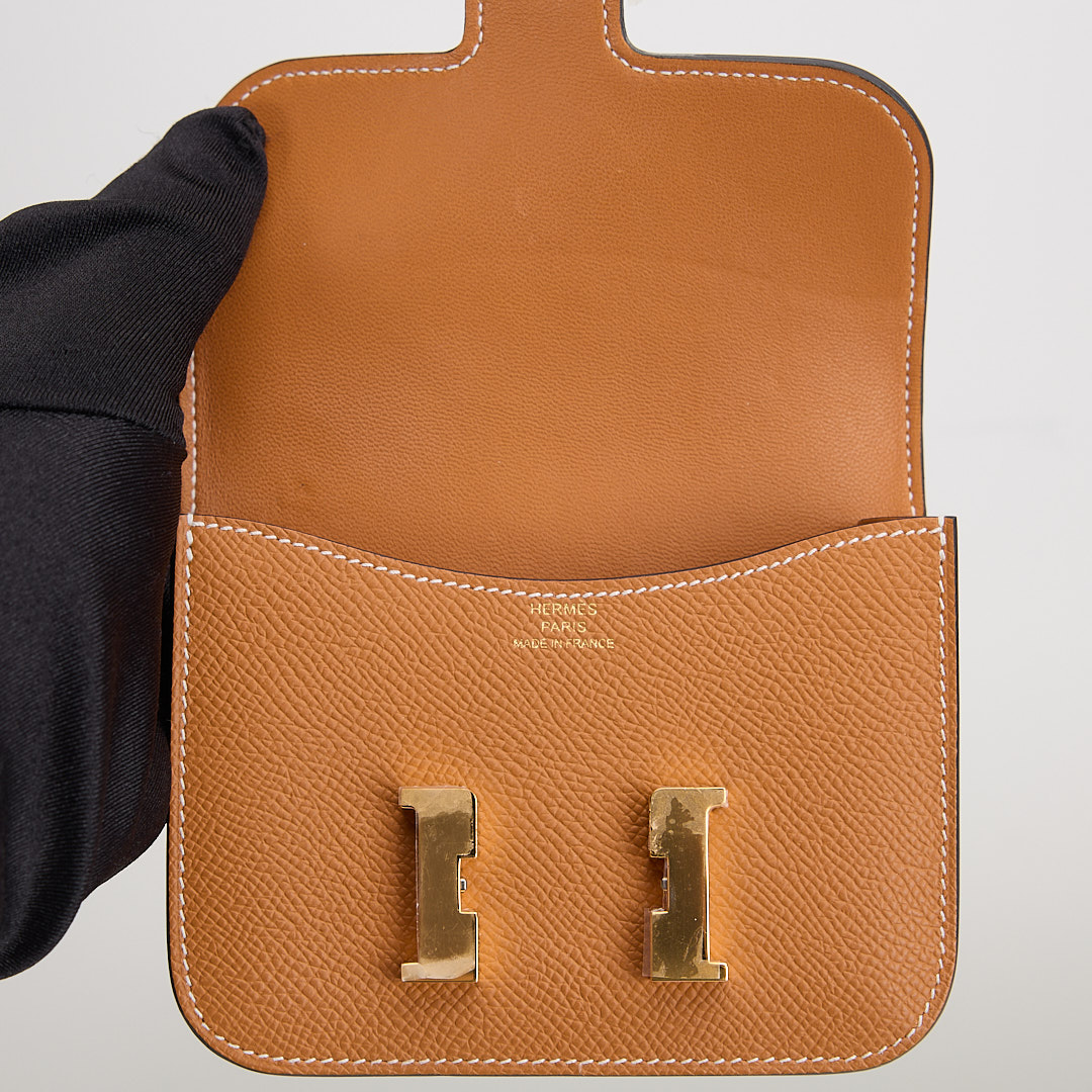 二手Hermès constance slim 太妃金:圖片 16