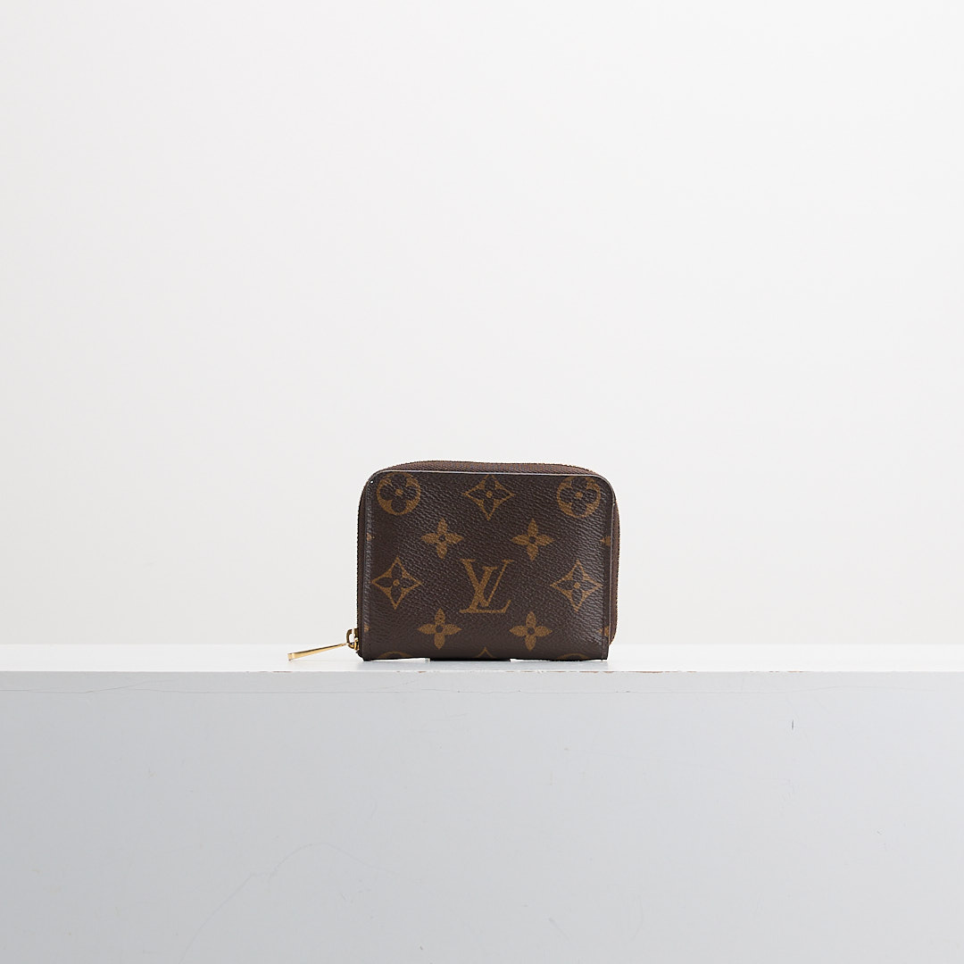 二手Lv 拉鍊零錢包/晶片款