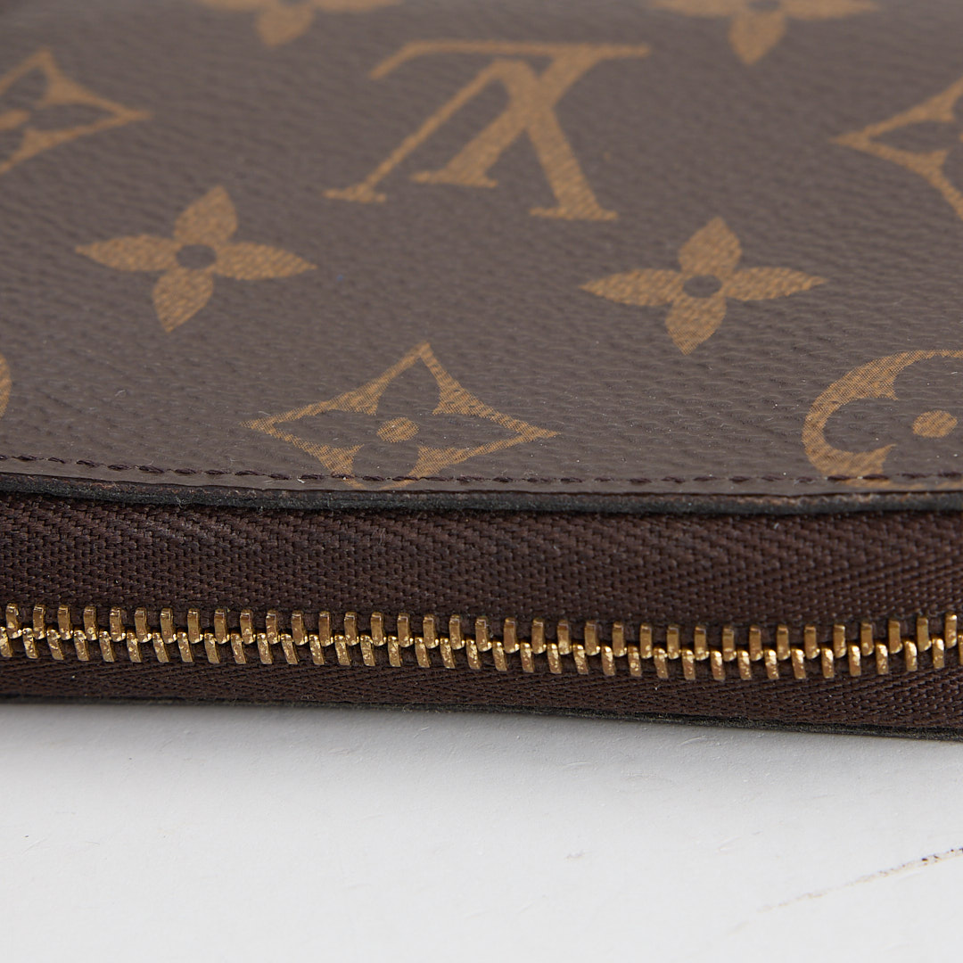 二手Lv 拉鍊零錢包/晶片款:圖片 5
