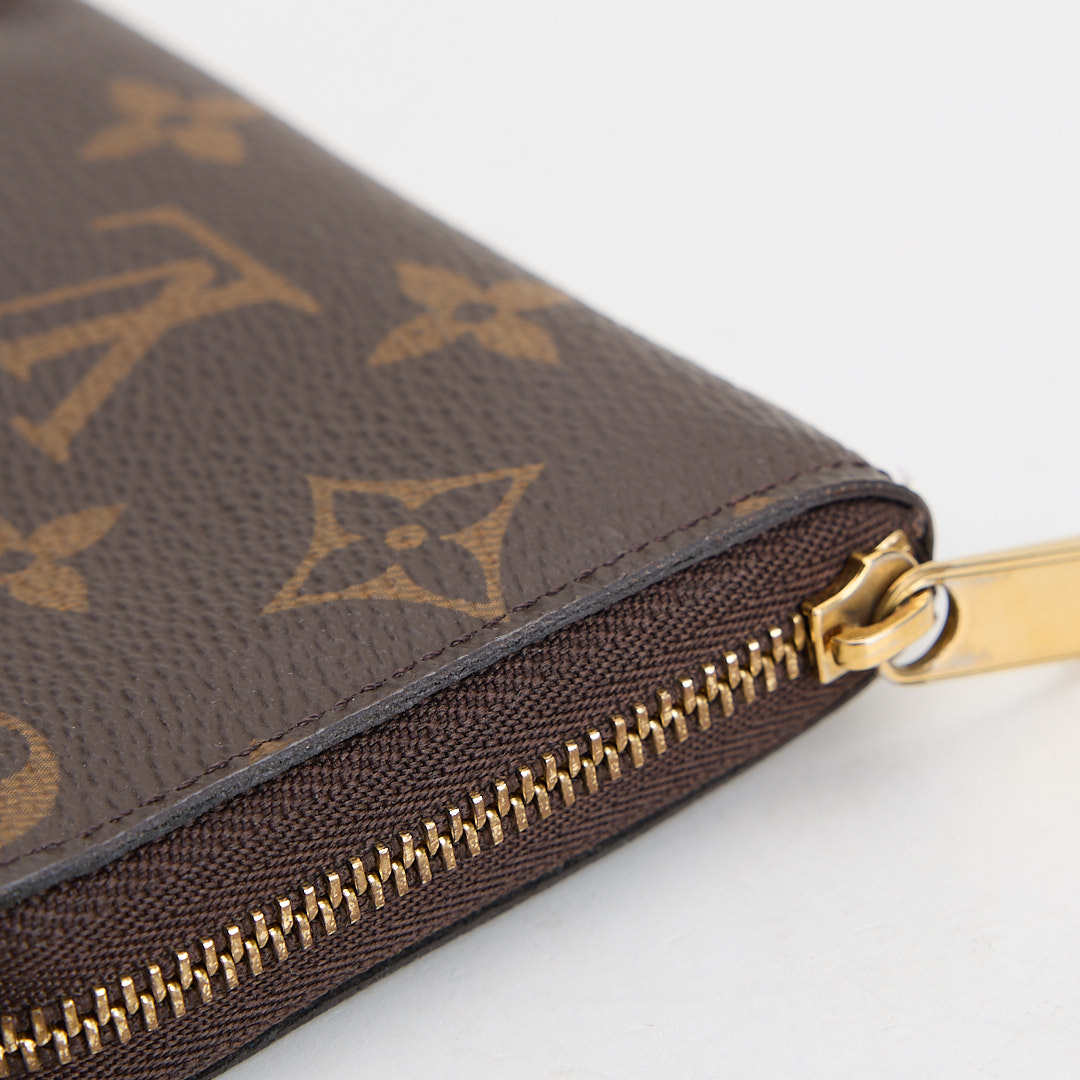 二手Lv 拉鍊零錢包/晶片款:圖片 4