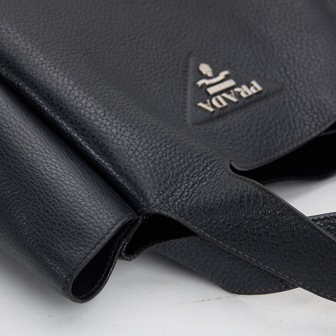 二手Prada 中號菜籃子/黑色:圖片 7