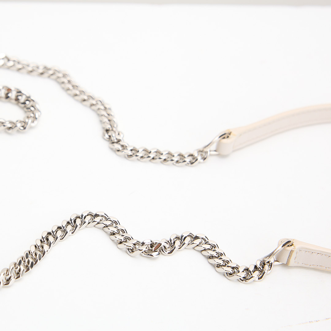 二手 YSL woc 小款信封包/白色銀扣:圖片 19