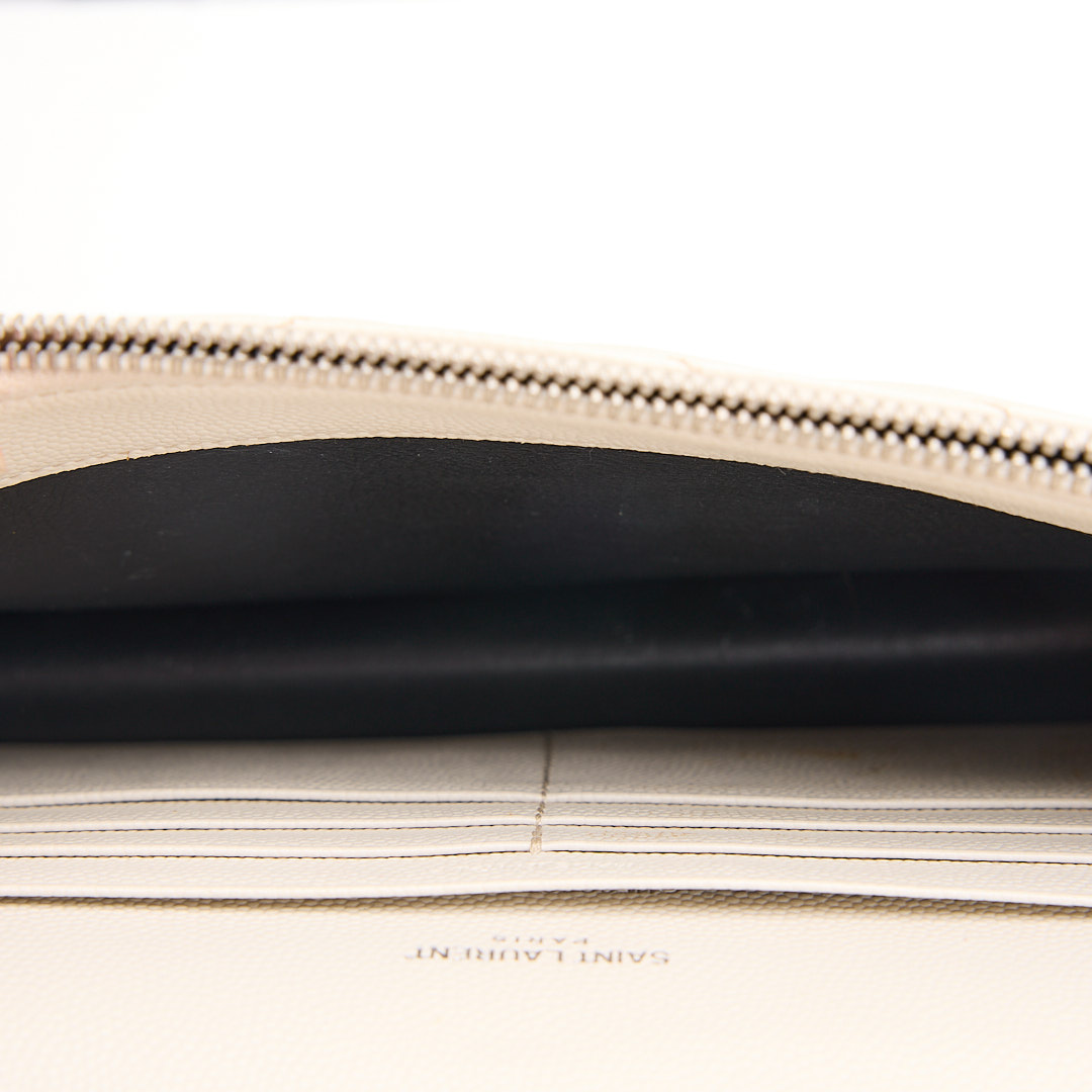 二手 YSL woc 小款信封包/白色銀扣:圖片 23