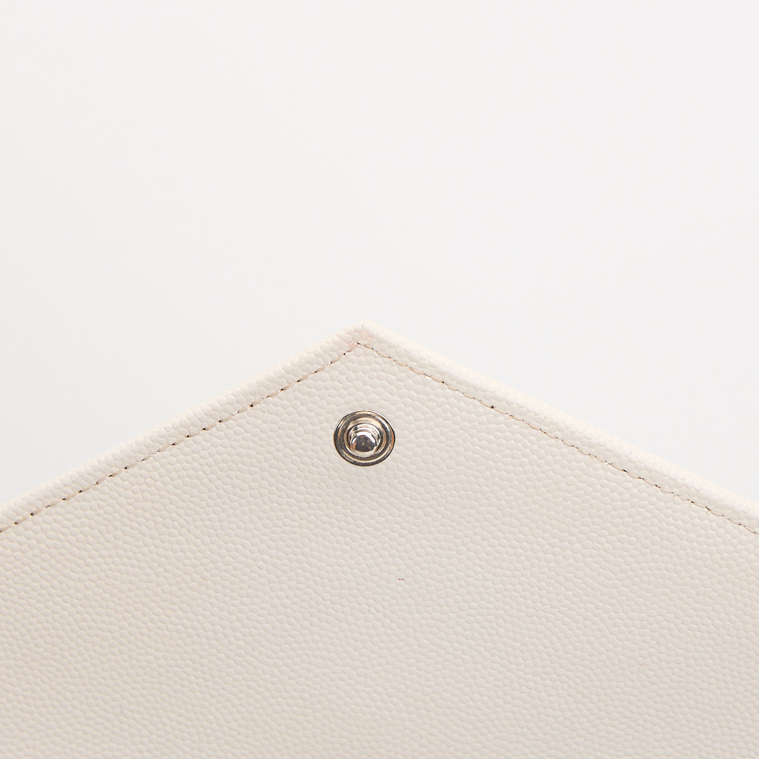 二手 YSL woc 小款信封包/白色銀扣:圖片 22