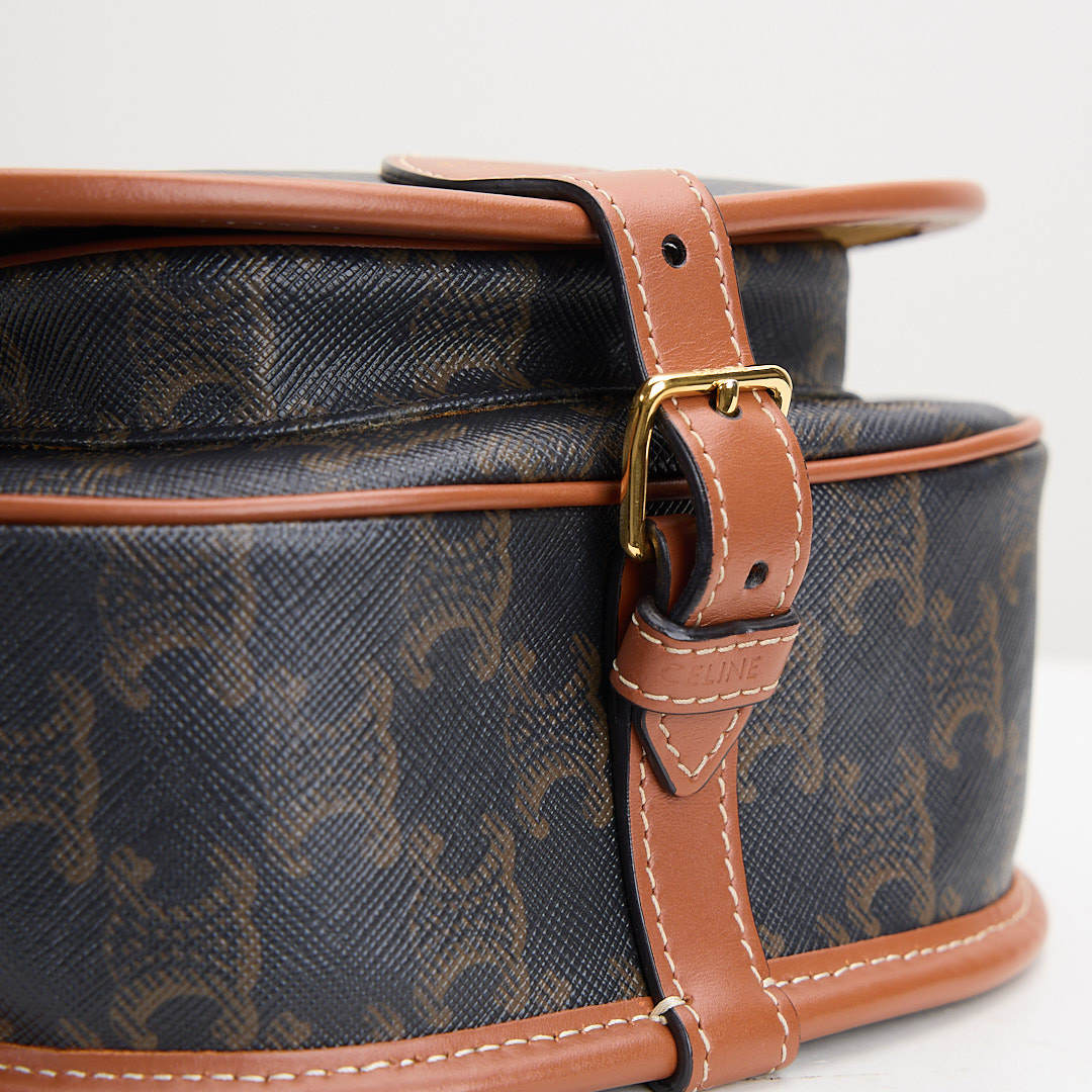 二手Celine Folco馬鞍包:圖片 4