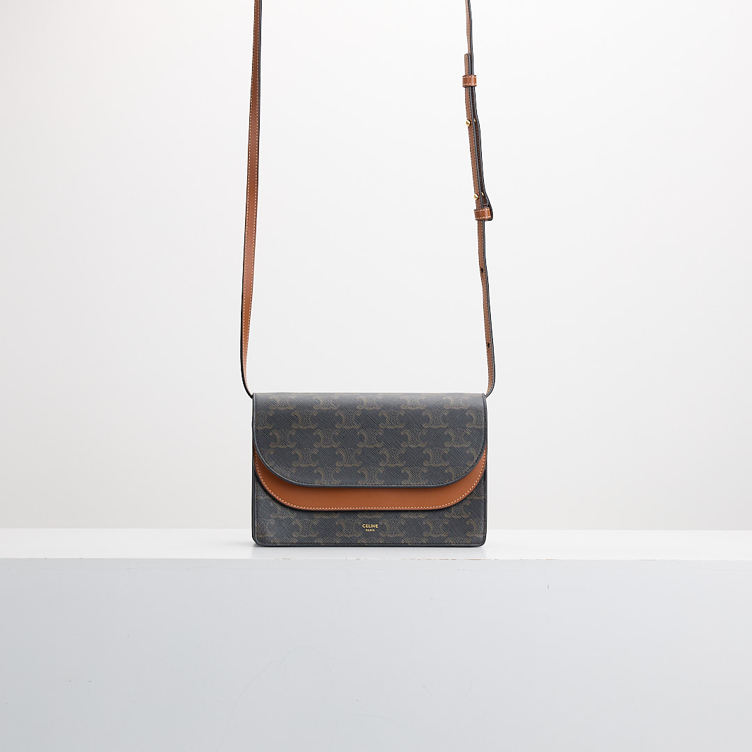 二手Celine woc老花信封包