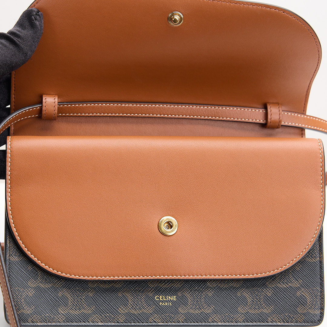 二手Celine woc老花信封包:圖片 18