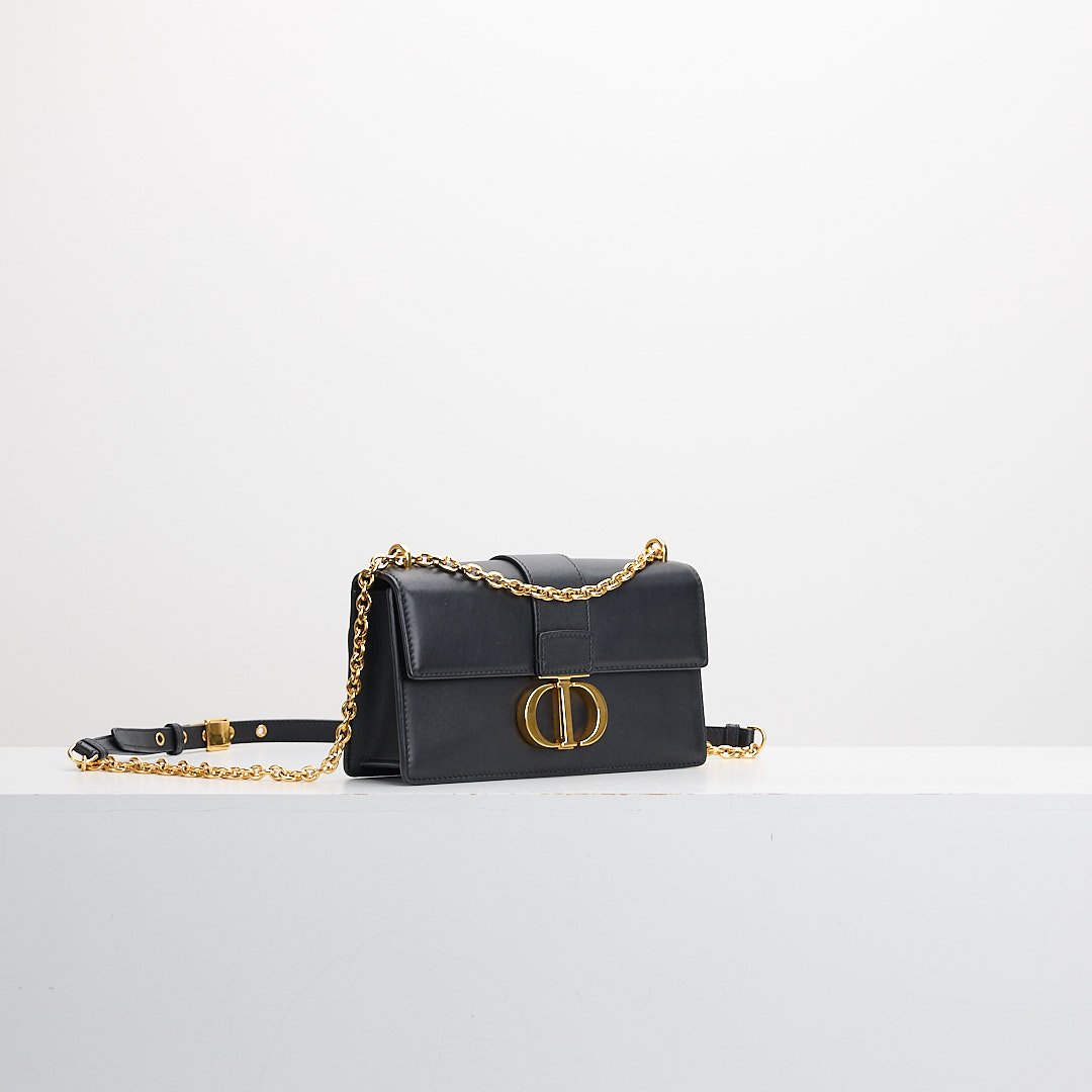 Alternative view of 二手DIOR east west 蒙田30小號鍊包/黑金