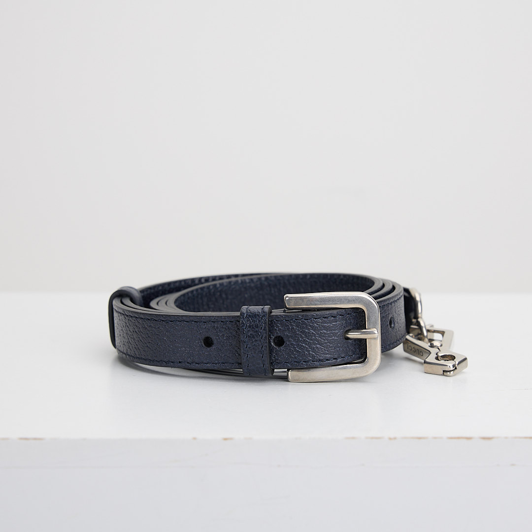 二手Gucci 1955 mini馬鞍包/午夜藍:圖片 20