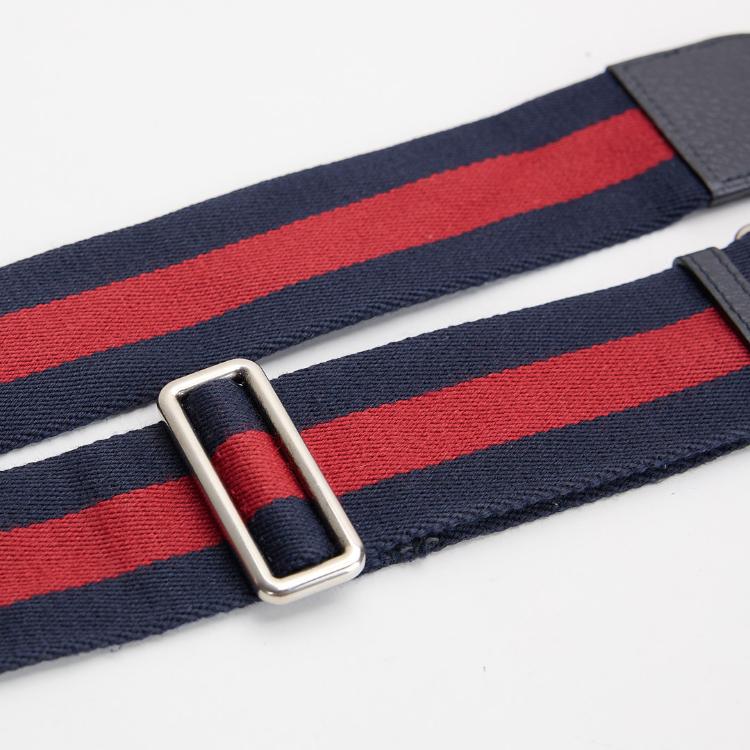 二手Gucci 1955 mini馬鞍包/午夜藍:圖片 18