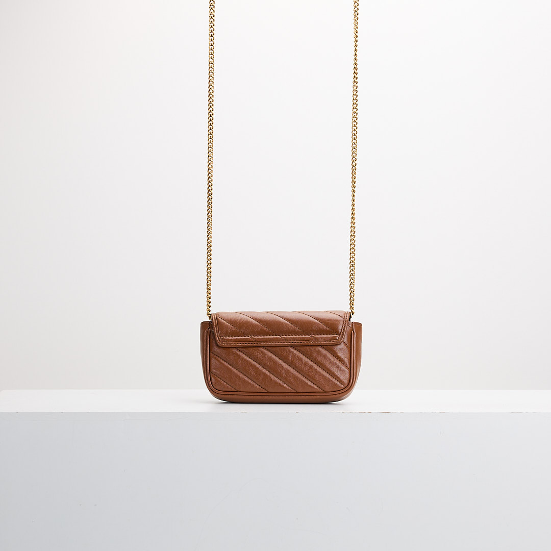 Alternative view of 二手Gucci marmont supermini 焦糖