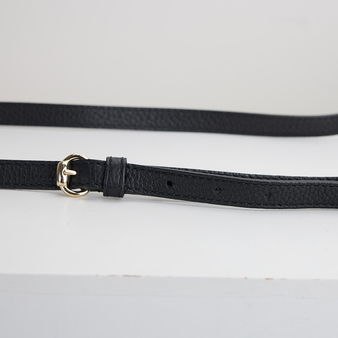 二手Gucci Disco Soho流蘇相機包/黑:圖片 15