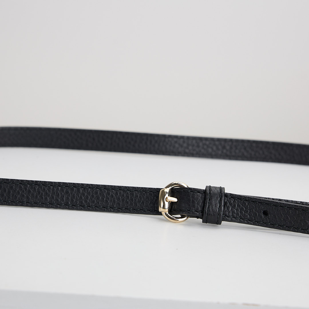 二手Gucci Disco Soho流蘇相機包/黑:圖片 14