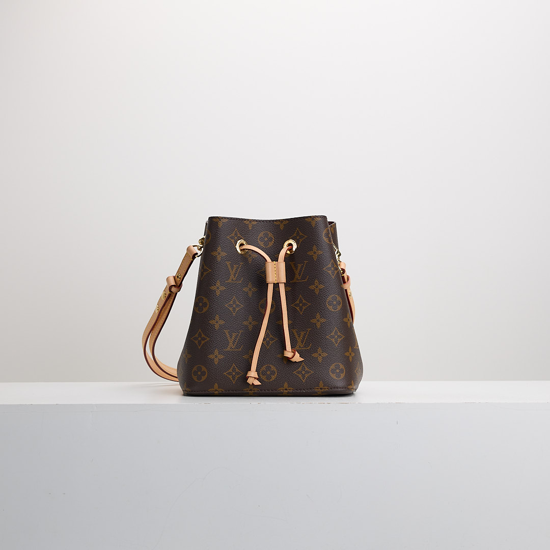 二手Lv neonoe bb 水桶包老花