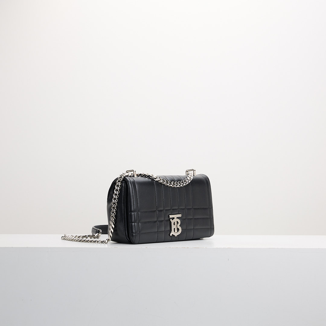 Alternative view of 二手Burberry Lola 小號鍊包/黑銀