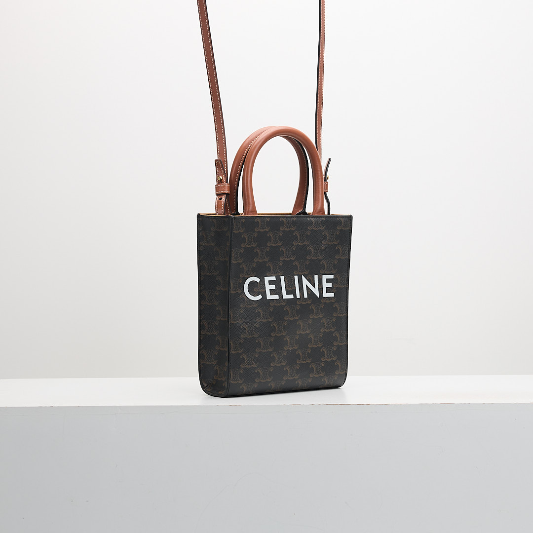 二手 Celine Mini 琴譜包 棕老花