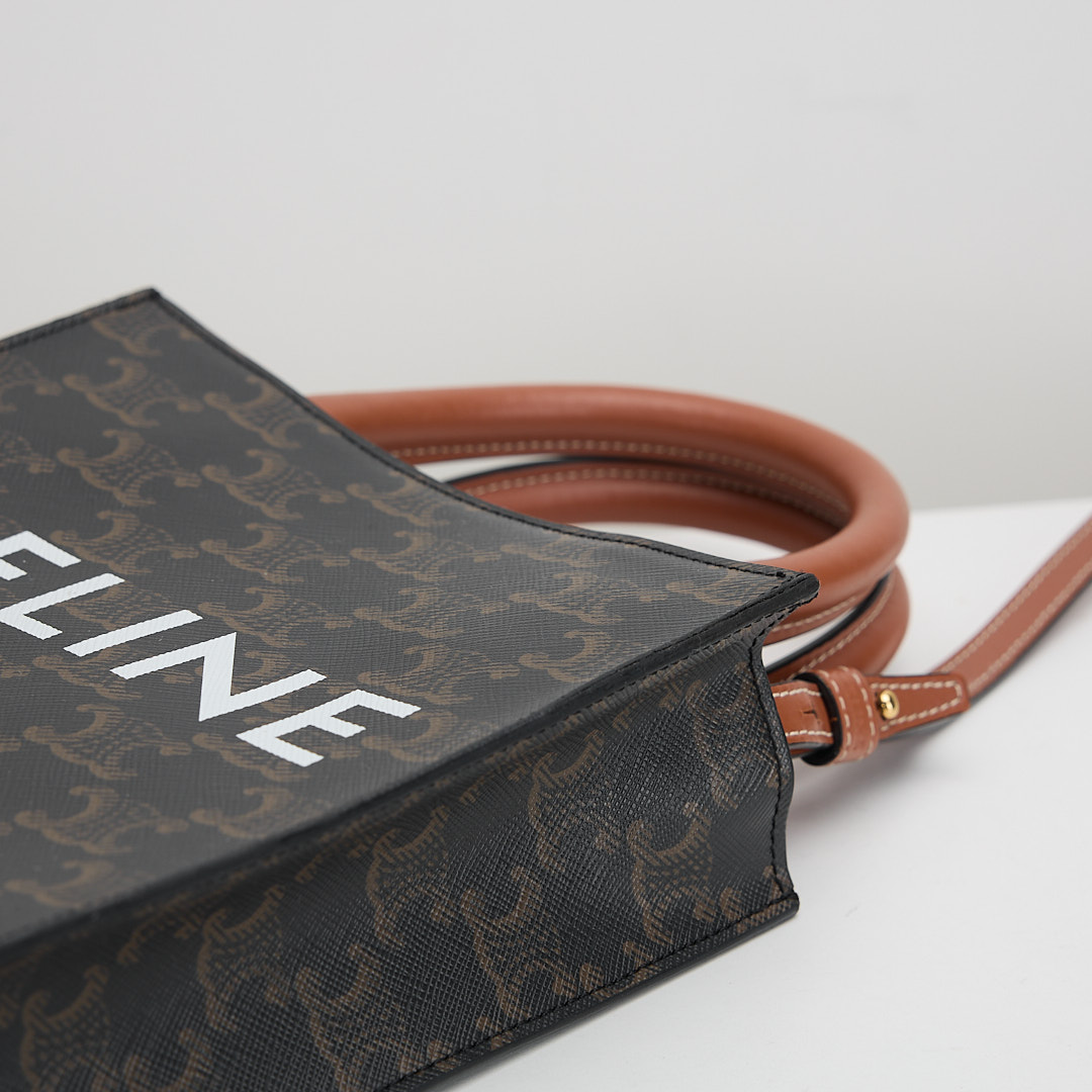二手 Celine Mini 琴譜包 棕老花:圖片 12