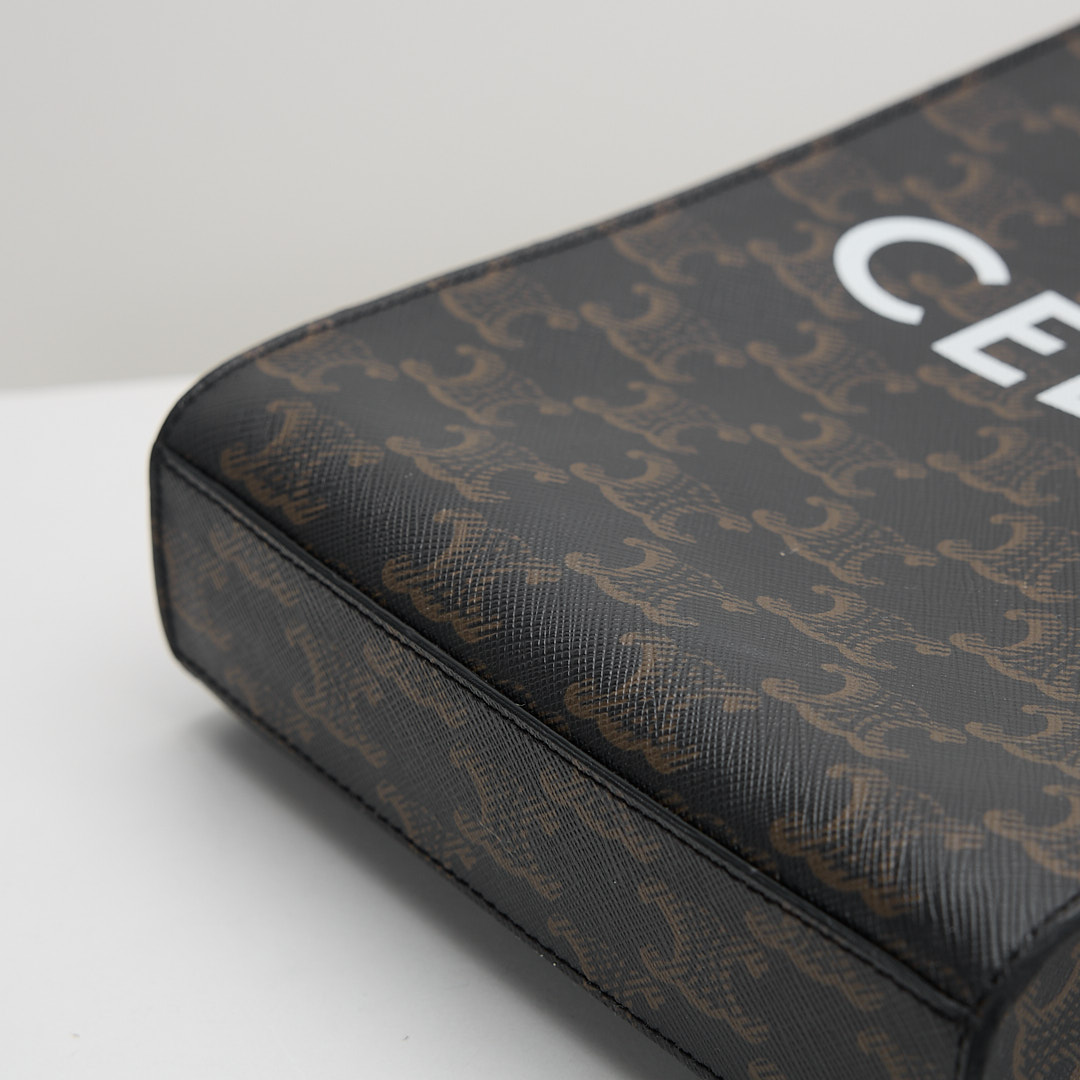 二手 Celine Mini 琴譜包 棕老花:圖片 13
