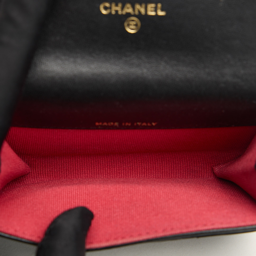二手chanel 19卡包/黑銀:圖片 13