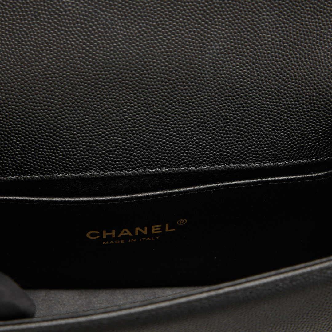 二手 Chanel Boy20黑金牛:圖片 17