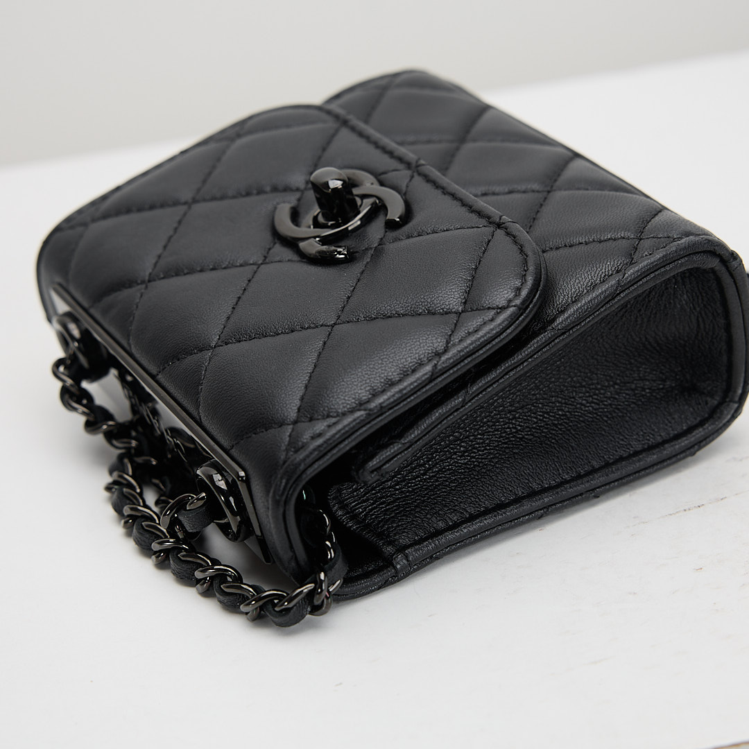 二手 Chanel Trendy CC Mini so black:圖片 10
