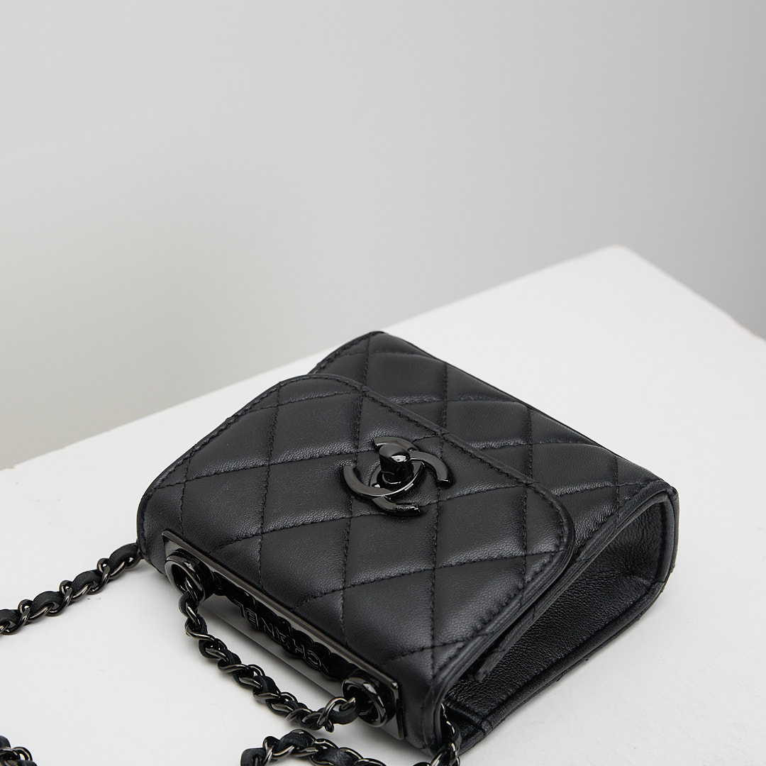 二手 Chanel Trendy CC Mini so black:圖片 12