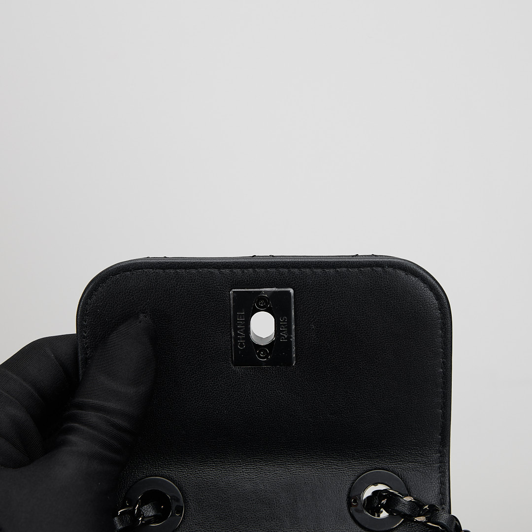 二手 Chanel Trendy CC Mini so black:圖片 14