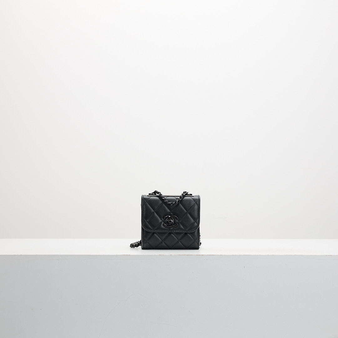 二手 Chanel Trendy CC Mini so black