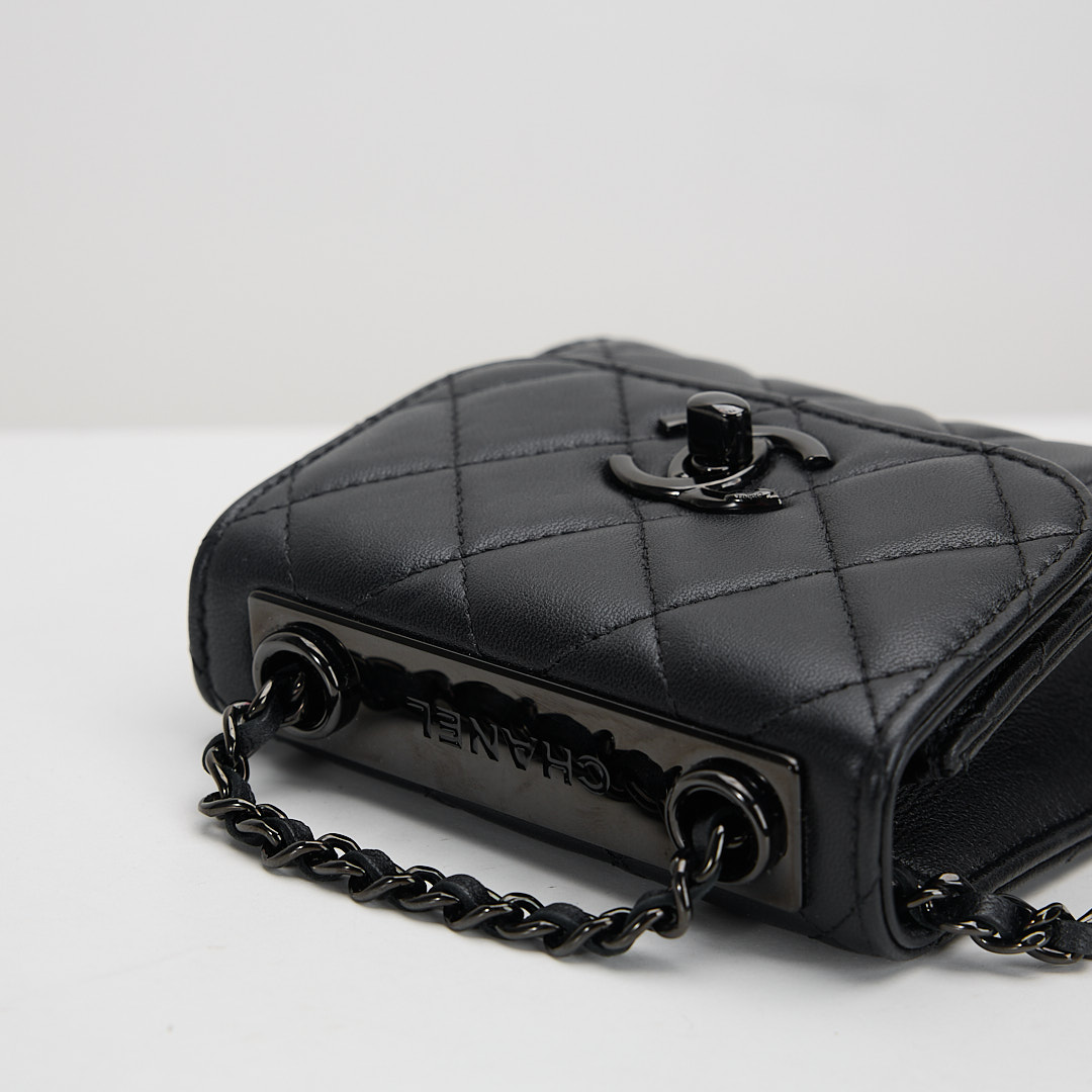 二手 Chanel Trendy CC Mini so black:圖片 3