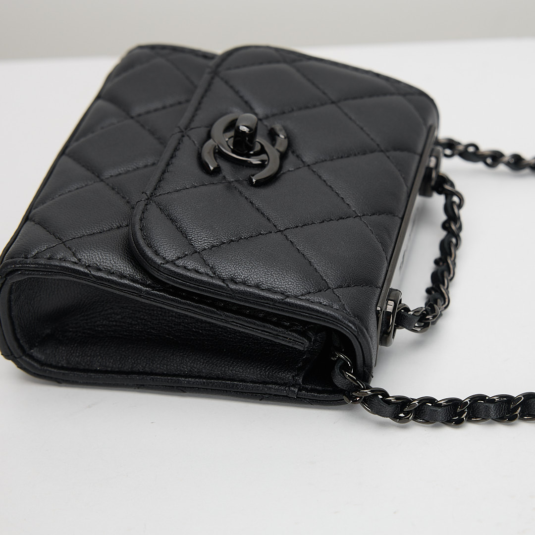二手 Chanel Trendy CC Mini so black:圖片 8